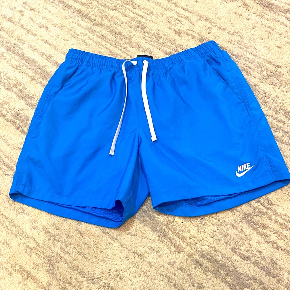 Nike Men's Bright Blue Swim Trunks